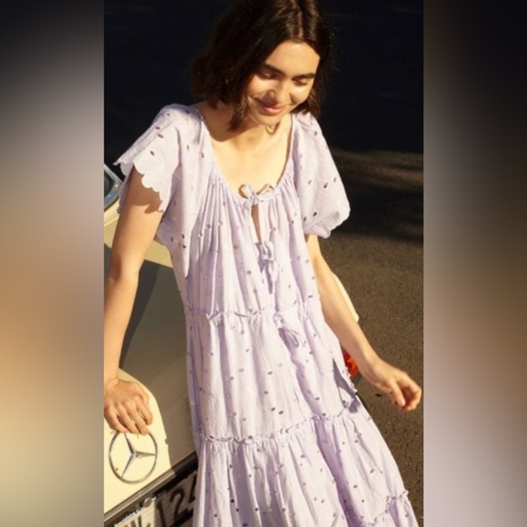 Innika Choo Alotta Gud Dress in Dusty Lilac Size 0, pre owned - Picture 4 of 12